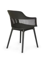 Cadeira De Jantar Estofada Marcela - Preto