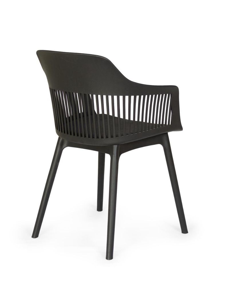 Cadeira De Jantar Estofada Marcela - Preto