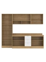 Armário De Cozinha Completo Ditália Denver 5 Pc Rv/br D10