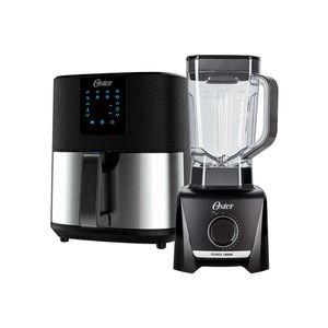 Kit Black Inox Oster Fritadeira Ultra Digital E Liquidificador 110V