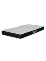 Colchão Solteiro Espuma D20 Malibu 78x188x12cm Preto / Branco Hellen Branco/preto