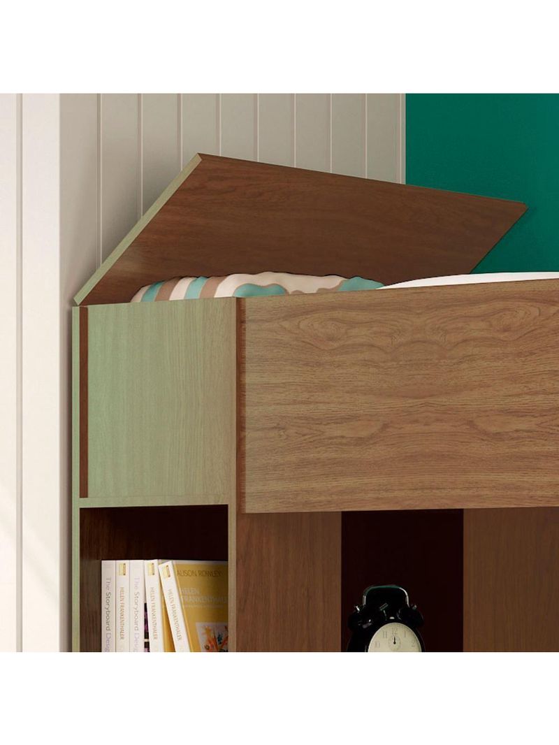 Beliche Cama Auxiliar com 3 Colchões Ditália Treliche 15cm