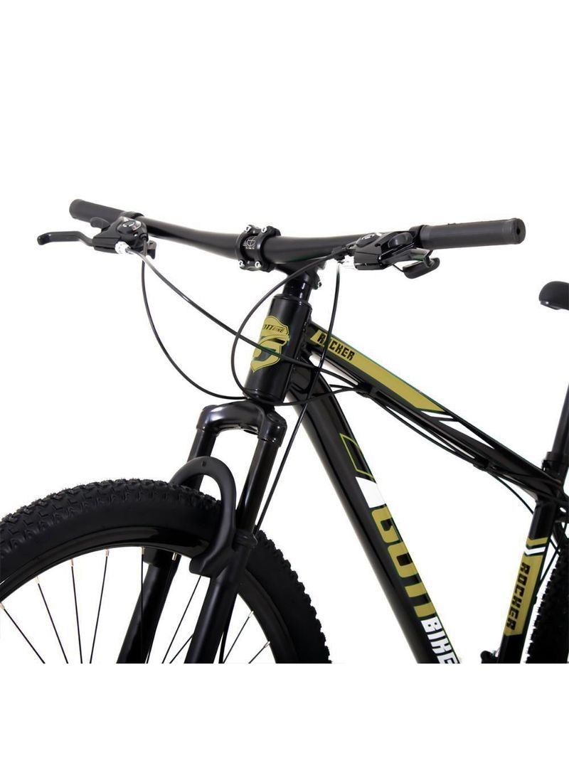 Bicicleta Aro 29 Gott 24 Marcha Câmbio Shimano Freio A Disco Tam: 17; Cor: Preto/Dourado
