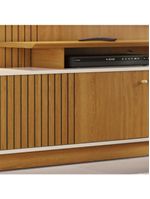 Estante Home TV 75" Polegadas 160cm 1 Porta Ares Madetec Cinamomo/Off White