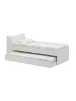 Cama Solteiro Bicama BB-28 Branco Ditália