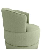 Poltrona Base Giratoria Marselha Boucle F494 Milani Store Oliva