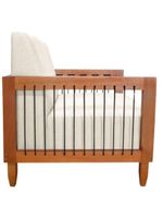 Poltrona Decorativa Lorena – Sala de Estar, Recepção, Escritório | Linho Rústico Natural