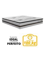 Cama Box Baú Casal 1,38m Colchão Molas Ensacadas 30cm Love Story 138x188x71cm única