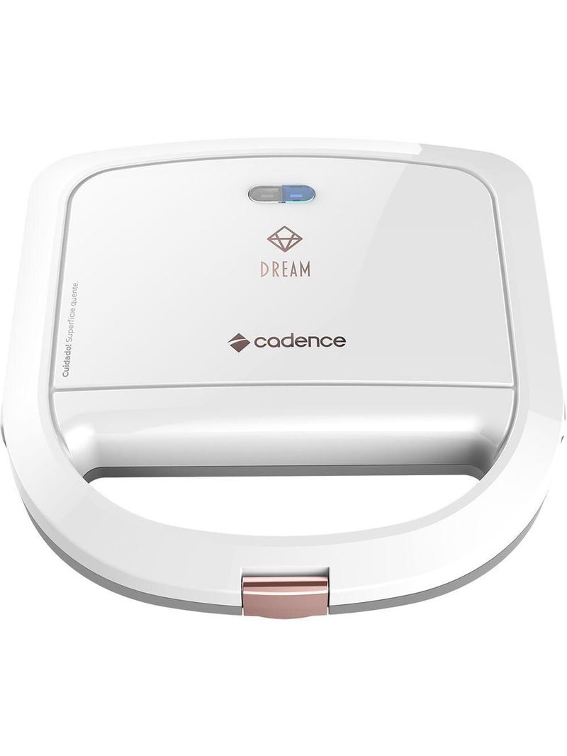 Kit Cadence Dream Rosé Gold – Fritadeira + Cafeteira + Sanduicheira – 127V