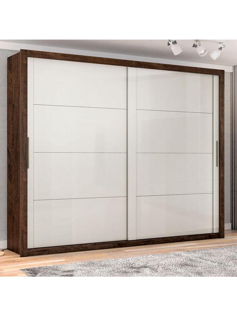 Guarda Roupas Casal Imperador Zanzini Jacarandá