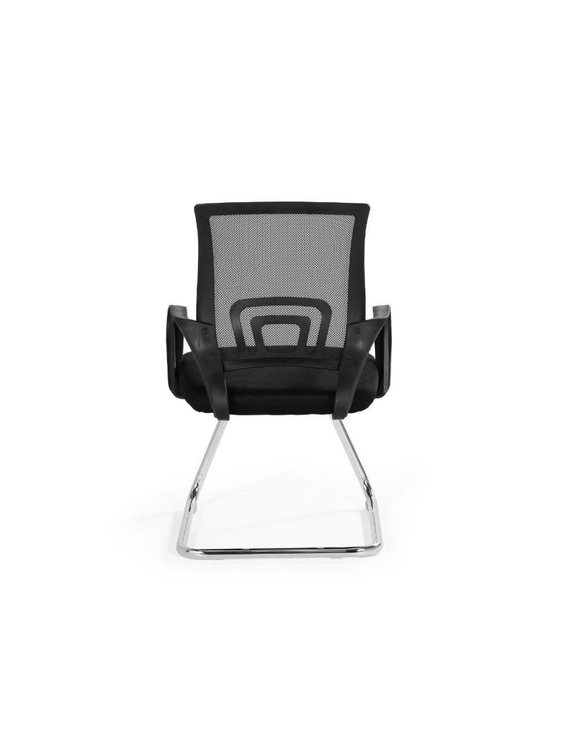 Cadeira Secretária Office Base Fixa - Preto