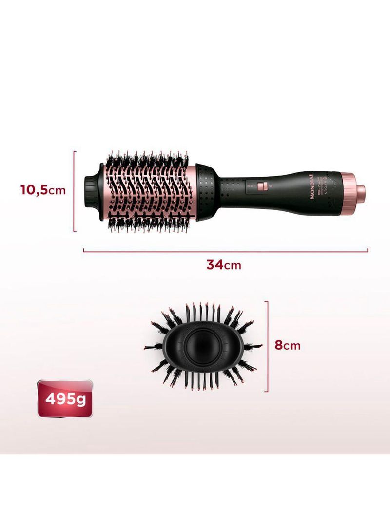 Escova Secadora Argan Mondial ES-14-BI Bivolt
