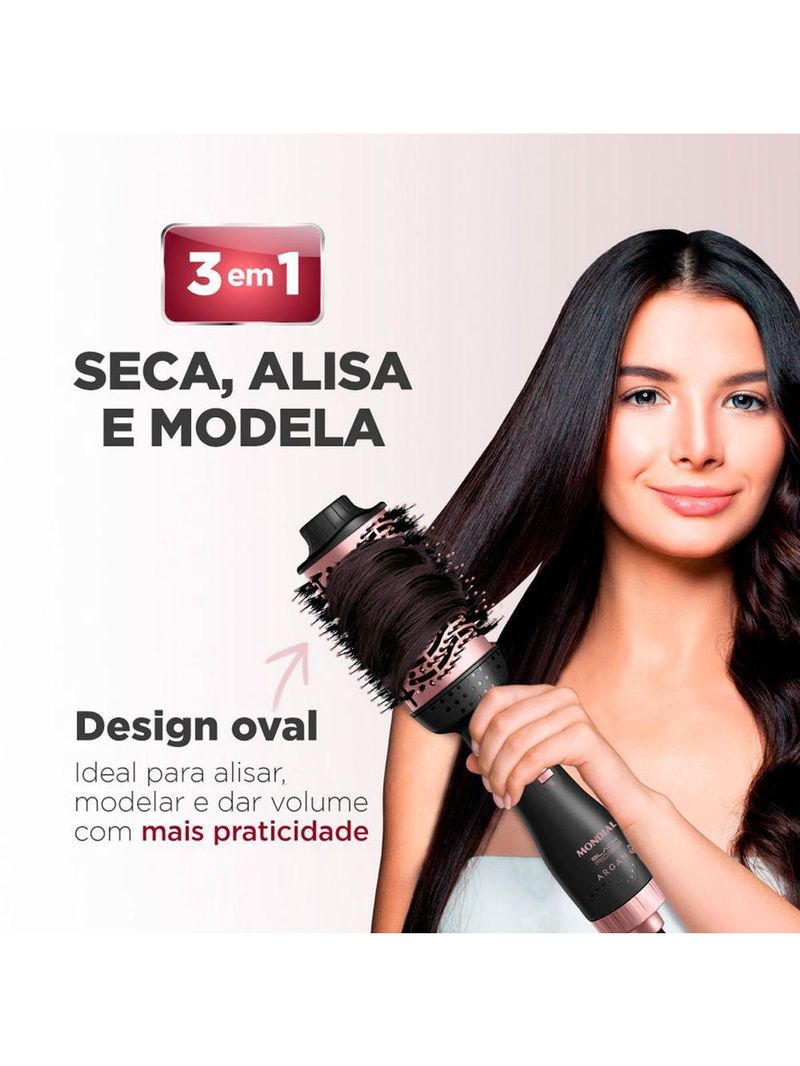 Escova Secadora Argan Mondial ES-14-BI Bivolt