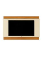 Painel Para Até 60 Polegadas 1,60m Legacy New Off White / Madeirado Edn Off White / Madeirado