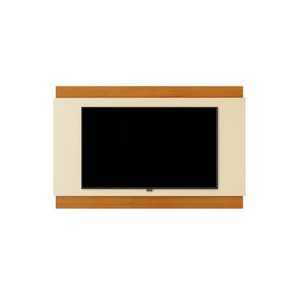 Painel Para Tv Até 60 Polegadas 1,60m Legacy New Off White / Madeirado Edn Off White / Madeirado