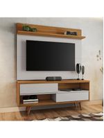 Bancada Retrô Com Painel Para Tv De Até 50 Polegadas Notável