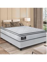 Cama Box Casal Queen Gazin Colchão Molas Ensacadas Maximus