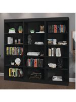 Estante Livreiro Multiuso 12 Prateleiras 1,71m Office Preto J&a Preto