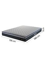 Cama Box Baú Casal Espuma D33 Pillow 138x188x60cm
