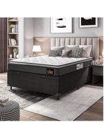 Cama Box Baú Casal Espuma D33 Pillow 138x188x60cm