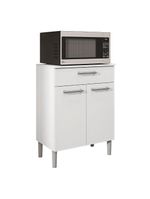 Armário De Cozinha Balcão Multiuso Kit's Paraná Branco
