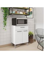 Armário De Cozinha Balcão Multiuso Kit's Paraná Branco