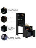 Armário De Cozinha Com Mesa Retrátil  Duo Kit's Paraná