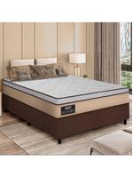 Cama Box Casal Gazin Colchão Molas Ensacadas Maximus