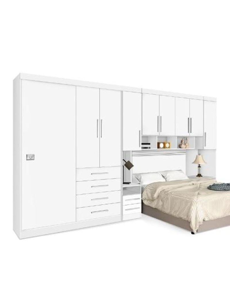 Guarda-roupas Modulado Georgia Ja Para Cama Box Queen