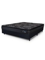 Cama Box Casal King Colchão Com Molas Ensacadas Top Hellen