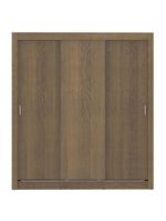 Guarda Roupa Casal Lyon 3 Portas de Correr Rustic Madesa