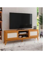 Rack Bancada Para Tv Até 65 Polegadas 1,80m Cedro Cairo