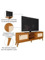 Rack Bancada Para Tv Até 65 Polegadas 1,80m Cedro Cairo