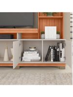 Estante Home Theater Para TV Até 70"  Atlanta Madeirado