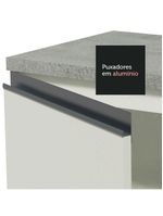 Cozinha Compacta Glamy Com Armário E Balcão sem Tampo E Pia