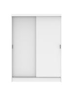 Guarda Roupas Luke Branco 2 Portas de Correr Madesa