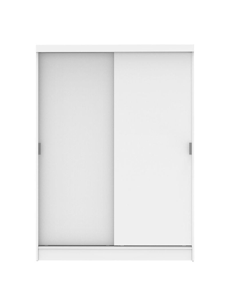 Guarda Roupas Luke Branco 2 Portas de Correr Madesa