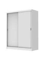 Guarda Roupas Luke Branco 2 Portas de Correr Madesa