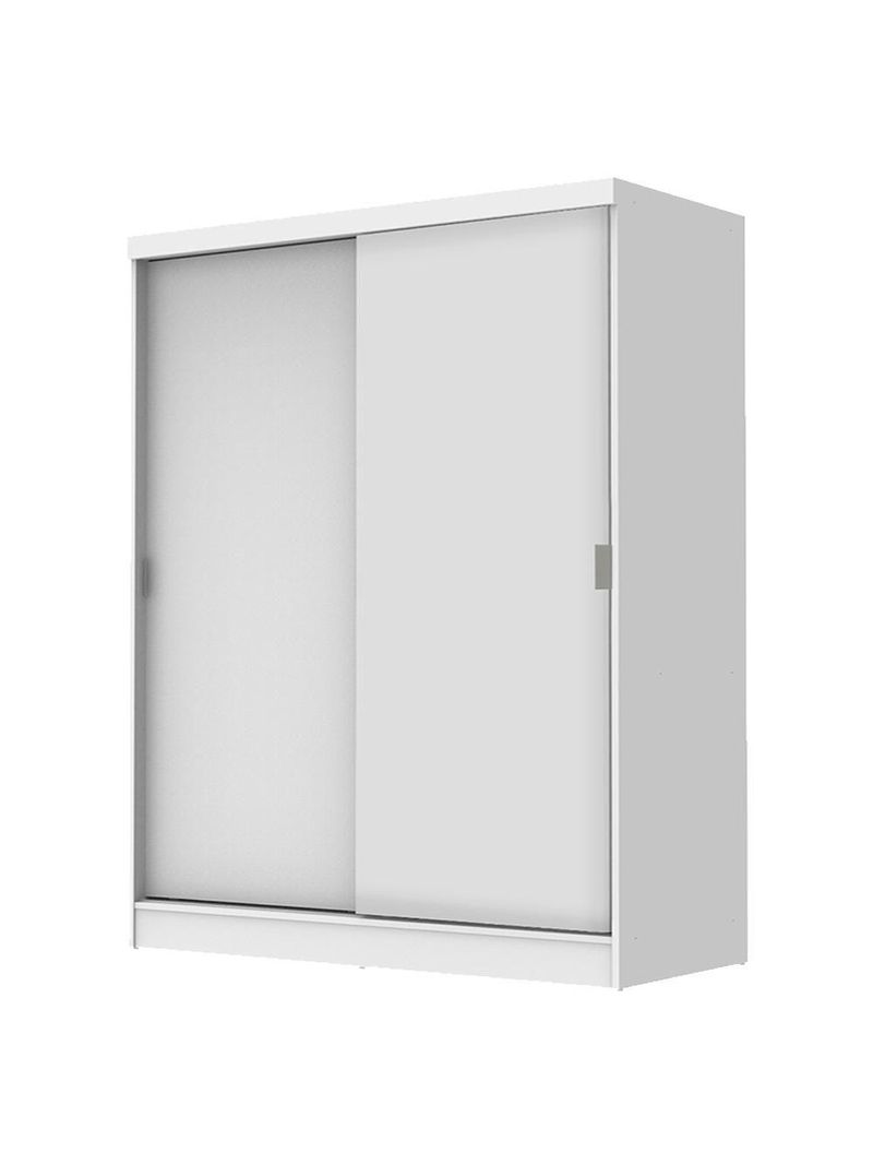 Guarda Roupas Luke Branco 2 Portas de Correr Madesa