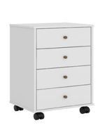 Gaveteiro Multiuso Office Presence Branco Branco