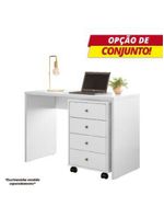Gaveteiro Multiuso Office Presence Branco Branco
