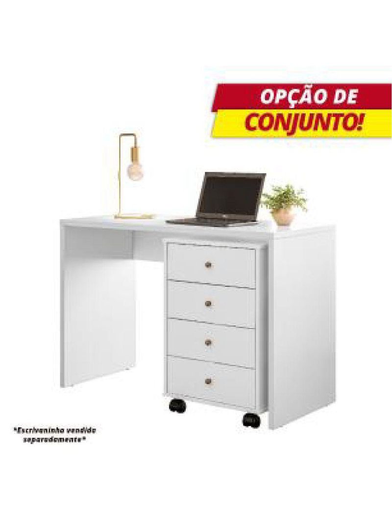 Gaveteiro Multiuso Office Presence Branco Branco