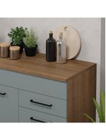 Balcão Gabinete De Pia Madesa Agata 150Cm 2 Gavetas 2 Portas