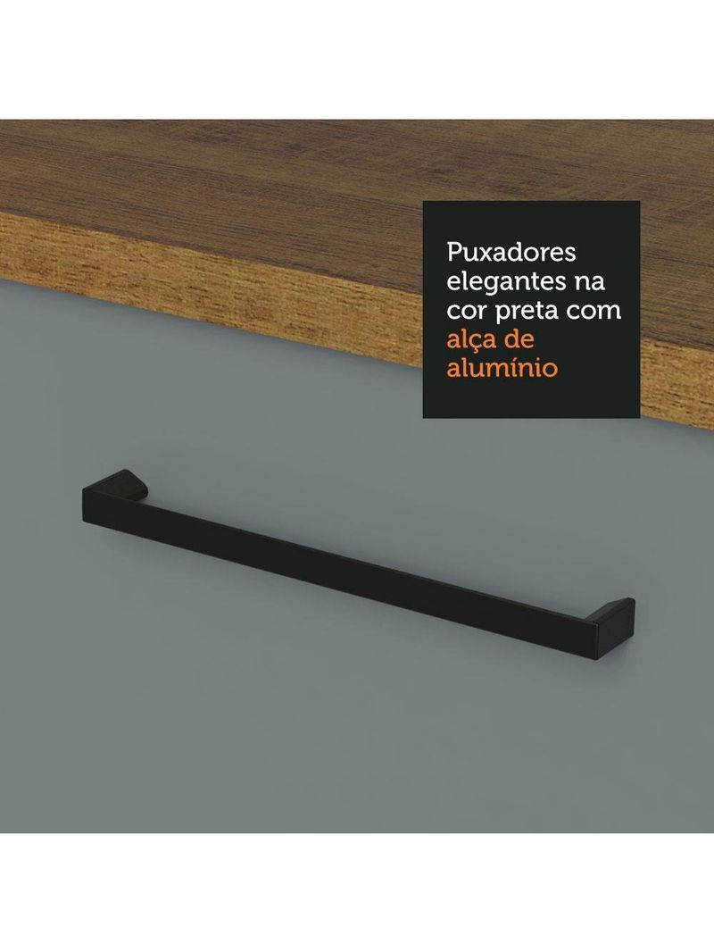 Balcão Gabinete De Pia Madesa Agata 150Cm 2 Gavetas 2 Portas