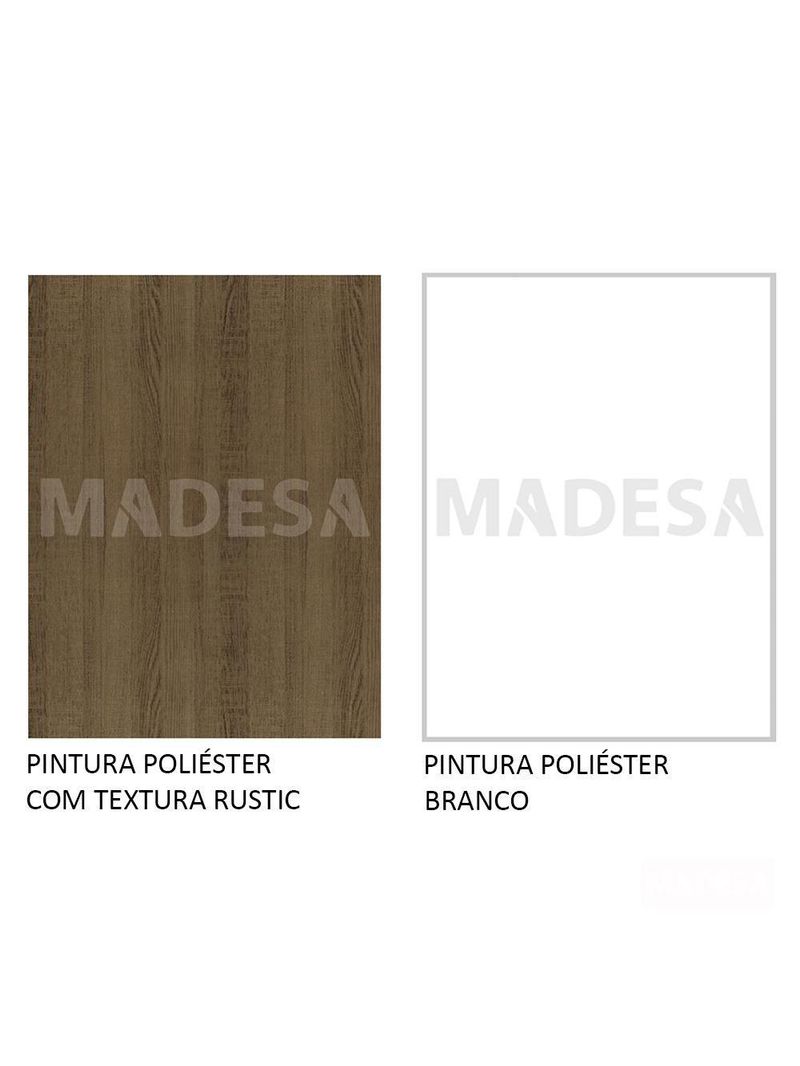 Rack Cancun e Painel para TV até 65" Madesa