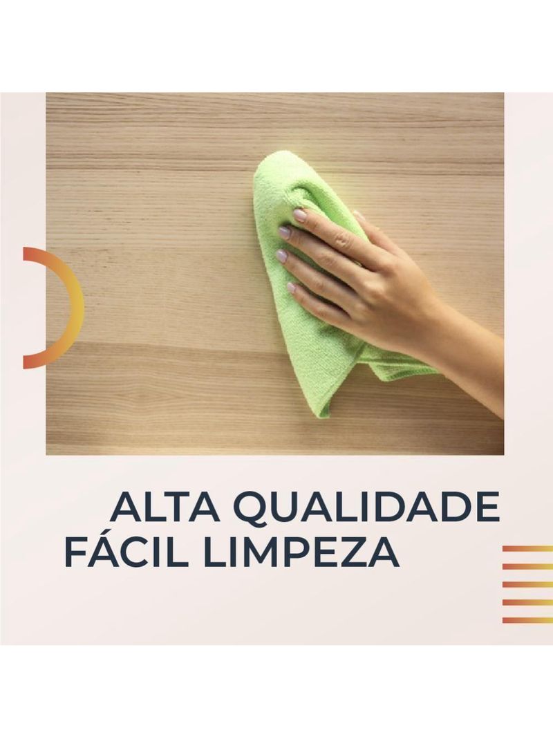 Painel Para Tv Até 50 Polegadas Dijon Ripado C/ Prateleira Naturale