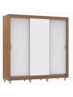 Guarda Roupa Casal Lyon 3 Portas se Correr Madesa