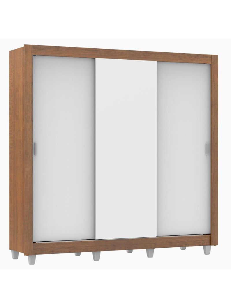 Guarda Roupa Casal Lyon 3 Portas se Correr Madesa