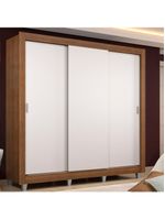 Guarda Roupa Casal Lyon 3 Portas se Correr Madesa