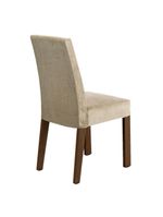 Conjunto Sala de Jantar Mesa Tampo de Madeira 4 Cadeiras Livia Rustic/Crema/Imperial - Madesa